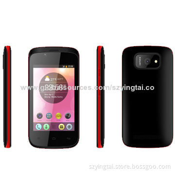 Touch Screen Mobile Phones, 3G WCDMA, 3.5-inch LCD, Wi-Fi, Unlocked Dual-SIM Card